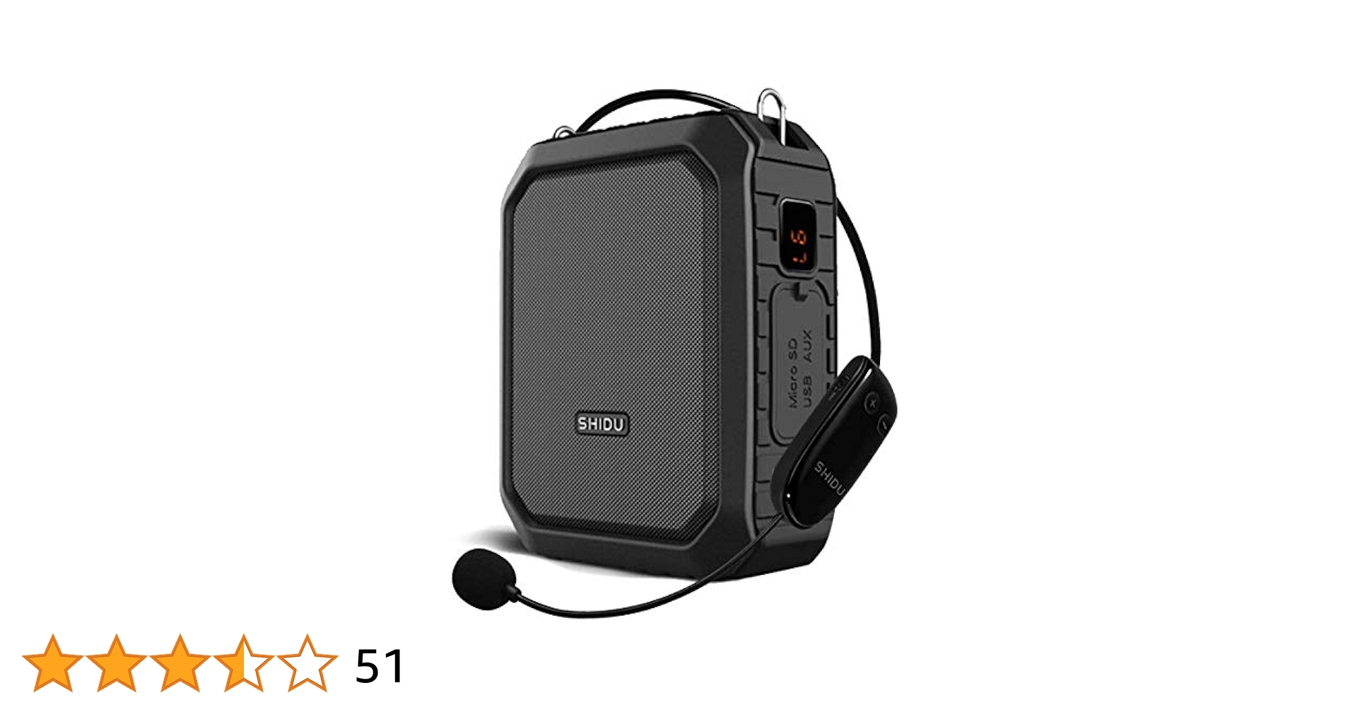 Amazon.co.jp: ポータブル拡声器 ハンズフリー 小型スピーカー